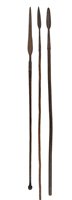Lot 358 - Zulu Spears.