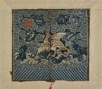 Lot 401 - Chinese Embroidered Panel.