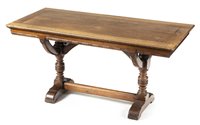 Lot 456 - Library Table.