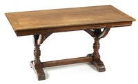 Lot 457 - Library Table.