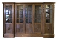 Lot 453 - Arts & Crafts Bookcase.