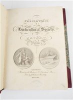 Lot 125 - Transactions of the Horticultural Society of London.