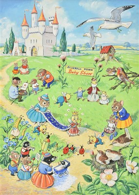 Lot 615 - Original Art. Bluebell Down Baby Show, mid 20th century